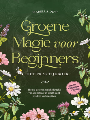 cover image of Groene magie voor beginners --Het praktijkboek